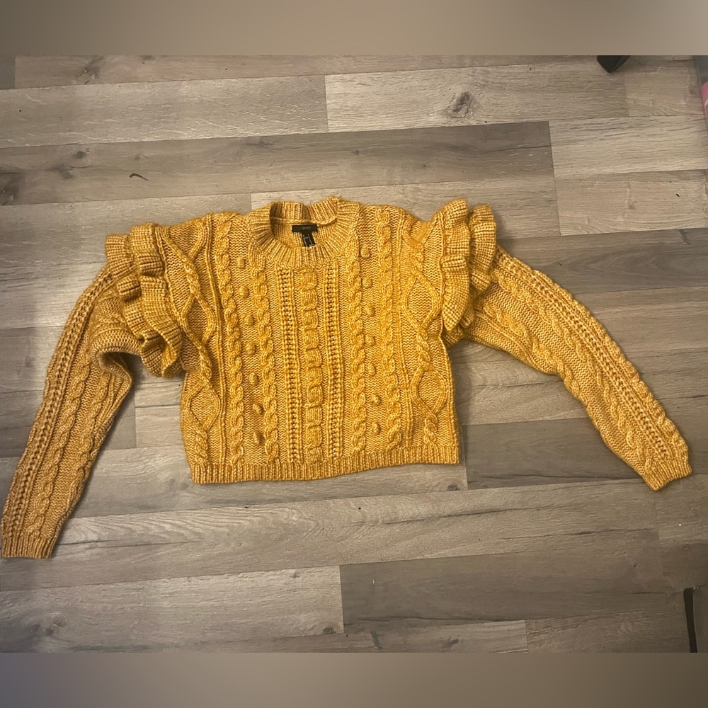Yellow sweater
